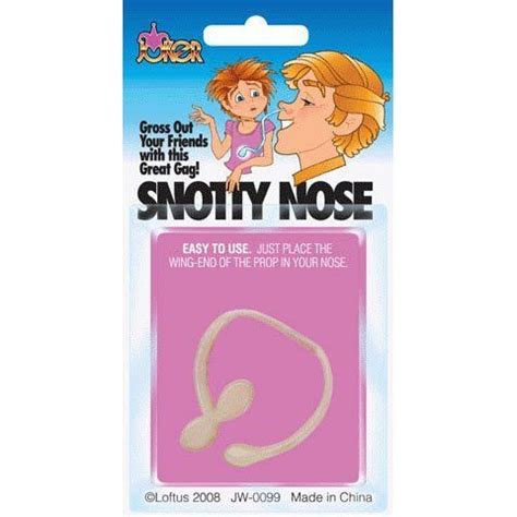 Snotty Nose by Loftus International. $3.53. Good gift. Prank. Fun for all. The Snotty Nose is ...