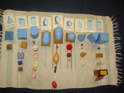 Inspired Montessori, Reggio Loose Parts, and Children's Art : Geometric Solids Objects