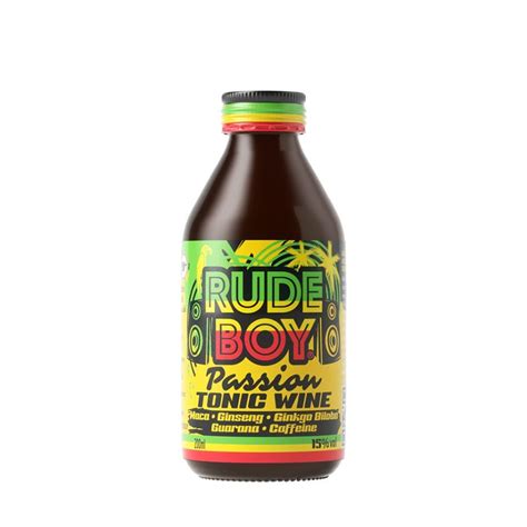 Rude Boy Passion Tonic Wine 200ml - DrinkSupermarket