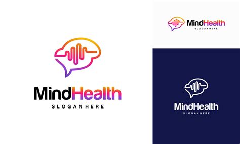 Mind Health logo designs concept, Head Health logo template vector ...