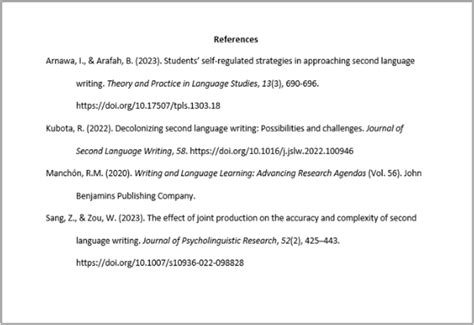 APA Format | Writing Center | Utah Valley University