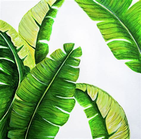 Banana Leaf Art Painting Big Codes | cdntb.edu.vn