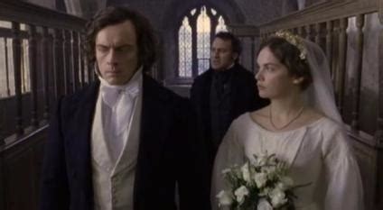 Mr Rochester and Jane Eyre are wedding