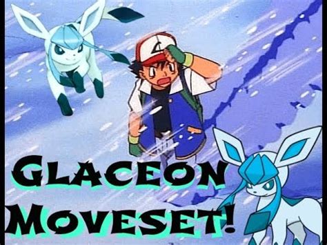 Glaceon Pokemon Competitive Moveset! - Let it Snow! - YouTube