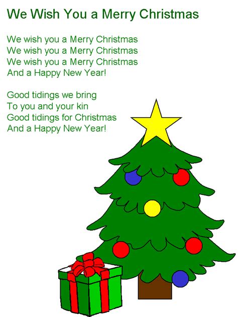 We Wish You A Merry Christmas lyrics | Merry christmas lyrics, Christmas lyrics, Preschool ...