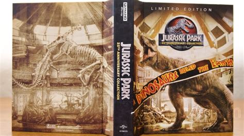 Jurassic Park Collection 4K Blu-ray (DigiBook)