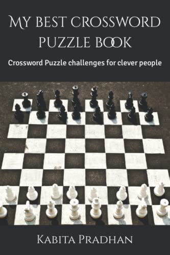 My best crossword puzzle book: Crossword Puzzle challenges for clever ...