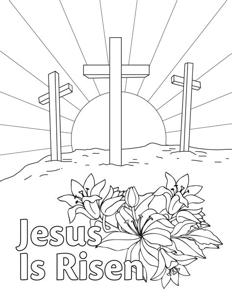 27+ Marvelous Picture of Easter Coloring Pages Religious - albanysinsanity.com