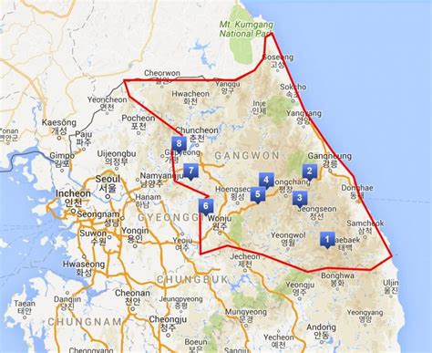 Gangwon-do - Snow Guide Korea