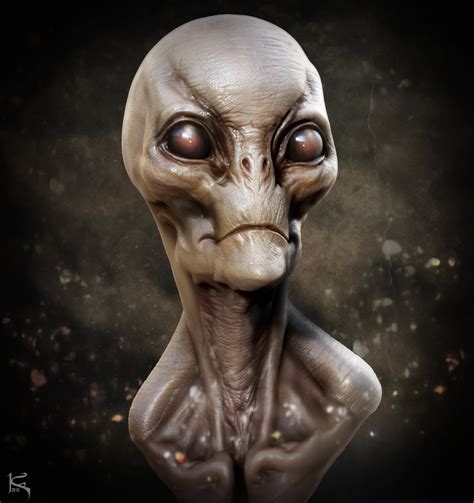 Portfolio Kenny Carmody - Aris Kolokontes Fan Art #2 - Alien Creature Design Doodle