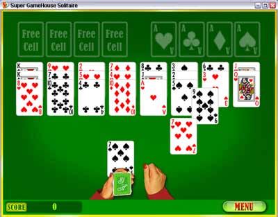 GameHouse Solitaire card game - Play 10 variations on the classic addictive game.