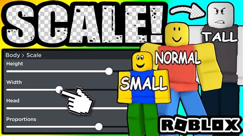 Normal Roblox Character Scale