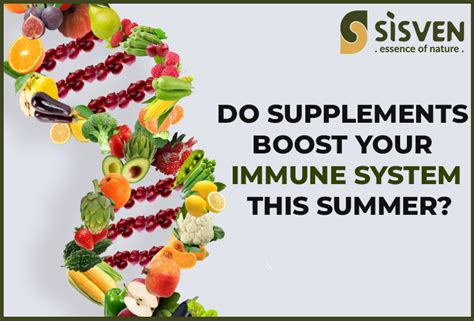 Do Supplements Boost Your Immune System This Summer?