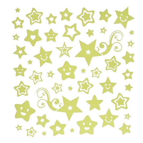 Glow In The Dark Star Stickers, 50-Piece - Walmart.com