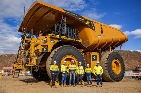 New Cat 793Fs start arriving at KCGM’s Super Pit gold operations in Kalgoorlie - International ...