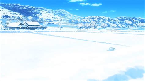 Anime Winter Scenery