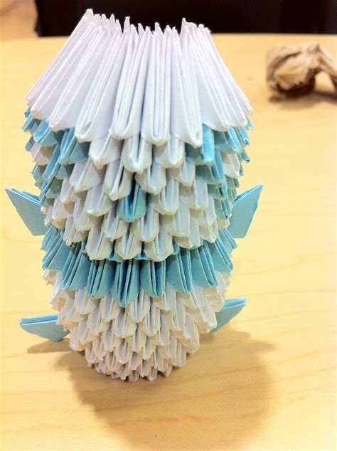 Blue Origami Panda - Origami Fan Art (26977388) - Fanpop