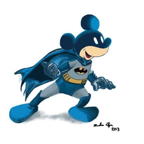 Batman Mickey by bsmoov25 on DeviantArt | Mickey mouse art, Mickey mouse pictures, Disney drawings