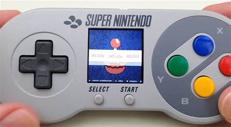 Raspberry Pi SNES Controller Handheld Has Its Own Screen | Tom's Hardware