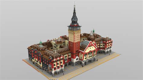 BTE Project - Subotica city hall (1:1) Minecraft Map