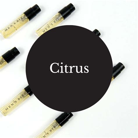 Men's Citrus Fragrance Sample Pack – MEN'S BIZ