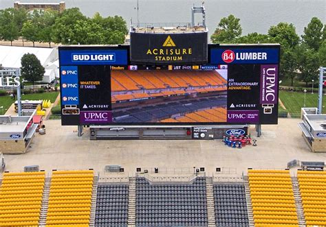 Steelers, SEA clashing over $3 million in scoreboard improvements made to Acrisure Stadium ...