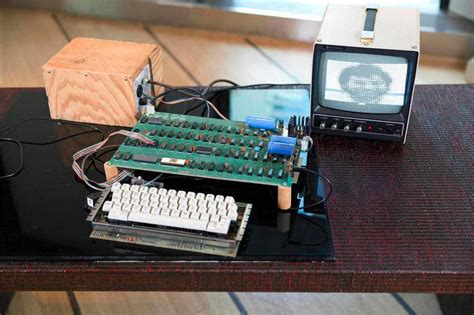 Apple 1 computer among intriguing technological artifacts up for auction