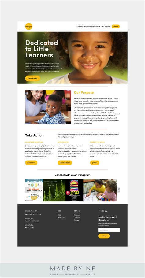 Squarespace Nonprofit Templates Web What Makes Squarespace Great For Nonprofits Is It Allows ...