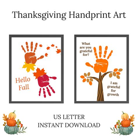 Thanksgiving Handprint Craft, Thanksgiving Handprint Art, Handprint ...