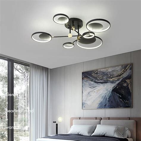 Modern LED Ceiling Light Living Room Lighting Fixture Bedroom Kitchen Surface Mount Ceiling Lamp ...