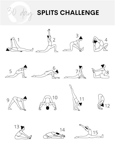 30 Days To Front Splits Challenge: The Ultimate Yoga Guide — Yoga Room ...