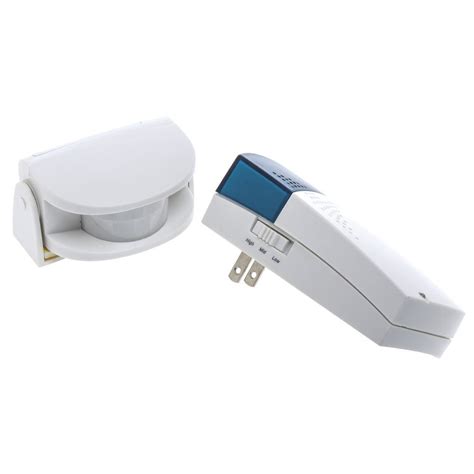 Motion Sensor Door Chime with 80' Range | Motion sensor, Sensor, Chimes