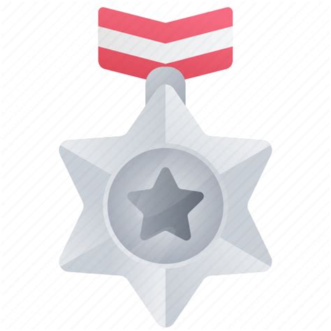 Silver, medal, achievement, award icon - Download on Iconfinder