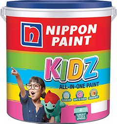 Kids Room Wall Paint - NIPPON PAINT KIDZ ALL-IN-ONE PAINT