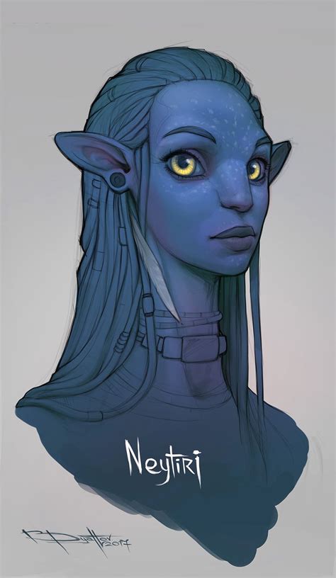 ArtStation - Neytiri, Boris Dyatlov | Character art, Avatar fan art, Concept art characters