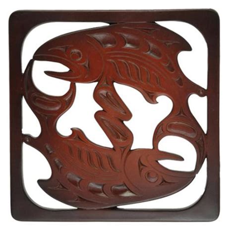 Boma Salmon Rosewood Trivet, 2 Sizes