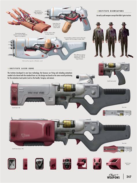 Image - Institute weapons concept art.png | Fallout Wiki | FANDOM ...