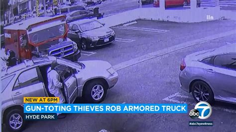 Armored Brinks truck in Hyde Park victim of armed robbery in broad ...