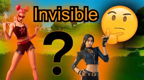 Invisble Glitch In Fortnite - YouTube