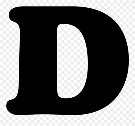 rectangle d design letters png - Clip Art Library