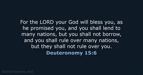 Deuteronomy 15 - ESV - DailyVerses.net