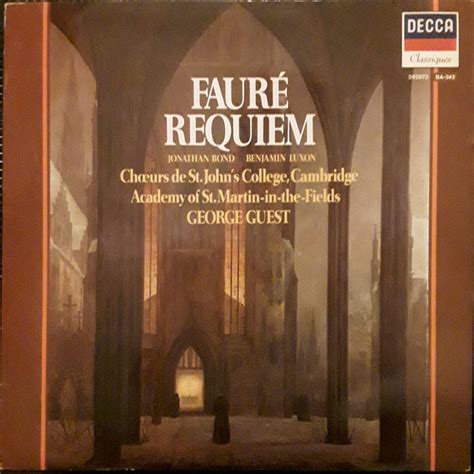 Gabriel Fauré - Requiem (1976, Vinyl) | Discogs