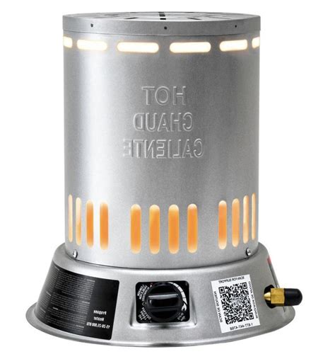 Portable Propane Space Heater 25k BTU Convection Indoor