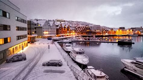 Tromso Harbour from Scandic Ishavshotel, Norway