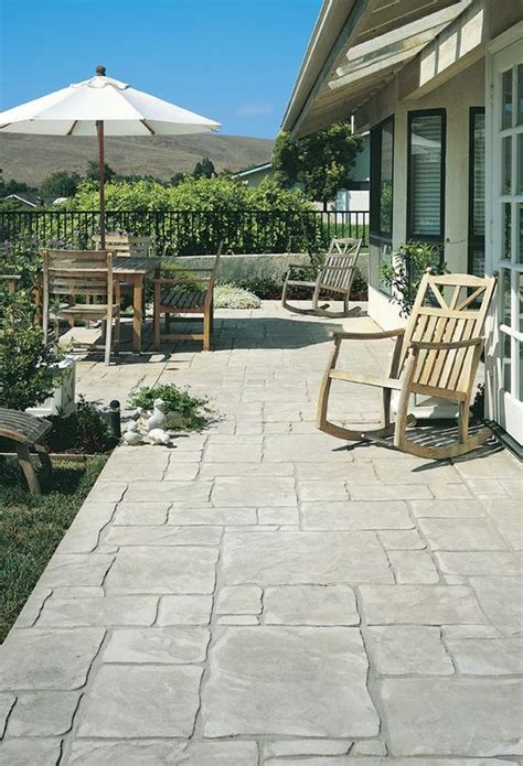 7 Inspiring Stamped Concrete Patio Ideas | Hunker