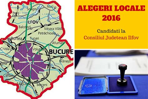 ALEGERI LOCALE 2016. Candidati Consiliul Judetean Ilfov