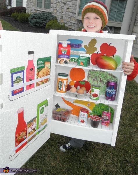 Refrigerator Costume DIY