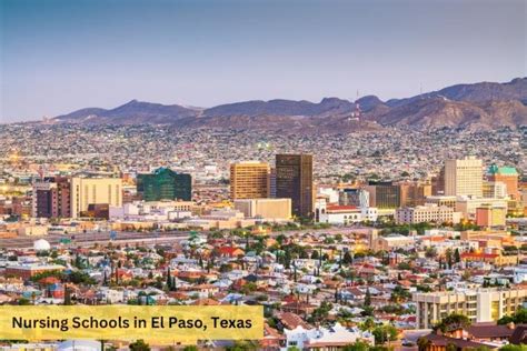 Nursing Schools In El Paso, TX