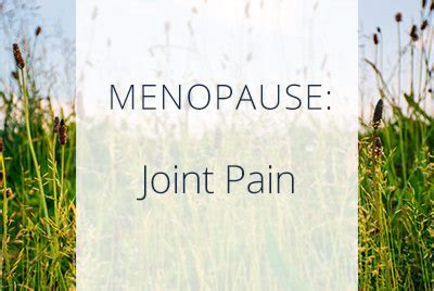 Menopausal Joint Pain | Best Menopause Doctor Los Angeles