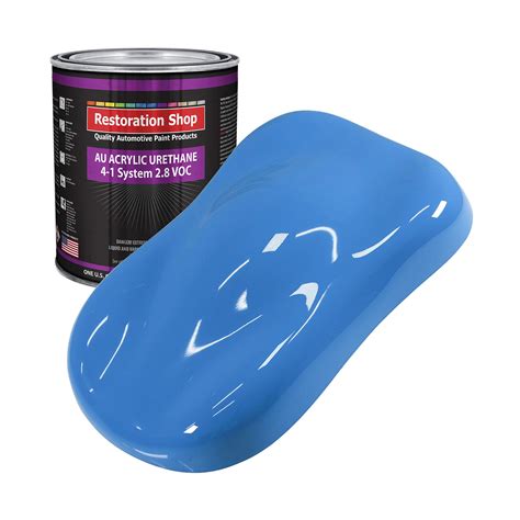 Buy Restoration ShopGrabber Blue Acrylic Urethane Auto Paint - Gallon ...